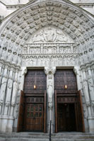 Portal of the Riverside Church in New York