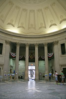 Interior of Federal Hall, New York City