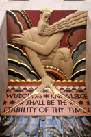 Knowledge and Wisdom Relief, Rockefeller Center