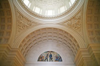 Detail of the interior of Grant's Tomb