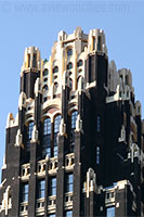 Art Deco top of the American Radiator Building
