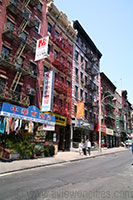 Street in Chinatown, New York