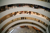 Guggenheim Museum Interior, New York