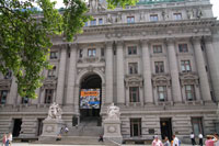 Facade of the Alexander Hamilton US Custom House, Manhattan, New York City