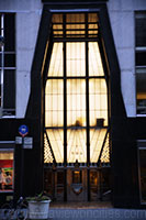 Art Deco Entrance of the Chrysler Building in New York City