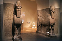 Assyrian Winged Bulls, Metropolitan Museum of Art