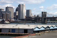 Pier at Brooklyn Bridge