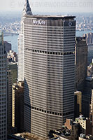 Metlife Building seen from Rockefeller Center, New York City