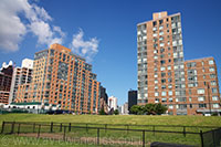 Southtown apartment buildings on Roosevelt Island, New York City