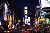 Times Square by night, New York City