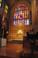 Interior of Trinity Church, New York