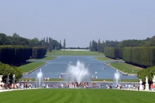 Canal seen from the Tapis Vert, Versailles