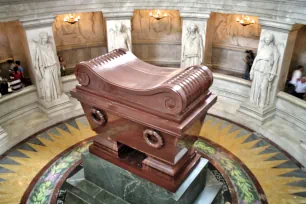 Napoleon's Tomb in the Dome des Invalides in Paris