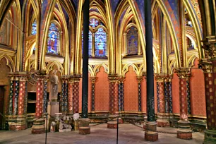 Lower Chapel, Sainte-Chapelle, Paris