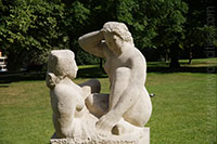 Statue in Parc Montsouris, Paris