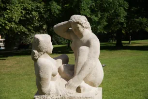 Statue in Parc Montsouris, Paris
