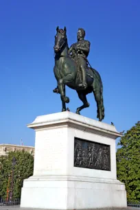 Statue of King Henry IV on the Pont Neuf in Paris