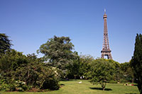 Parc du Champ de Mars and Eiffel Tower