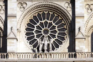 West rose window, Notre-Dame Cathedral, Paris