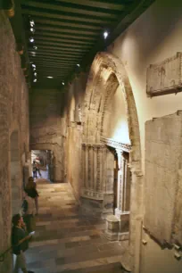 Inside the Musée de Cluny, the museum of the Middle Ages in Paris