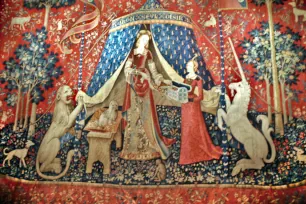 The Lady and the Unicorn, Flemish Tapestry at the Musee de Cluny, Paris