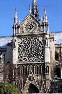 South transept of the Notre-Dame Cathedral