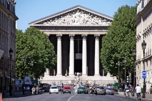La Madeleine front facade, Paris