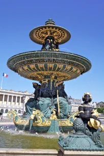 Fontaine des Fleuves at the Place de la Concorde in Paris