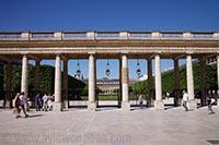 Colonnade in the Palais Royal, Paris