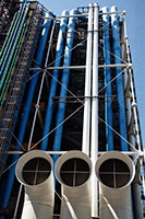 Pipes of the Centre Pompidou