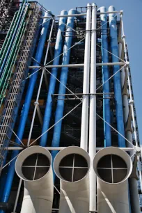 Pipes of the Centre Pompidou