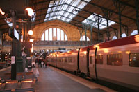 Interior of the Gare du Nord