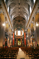 Interior of the Saint-Sulpice Church