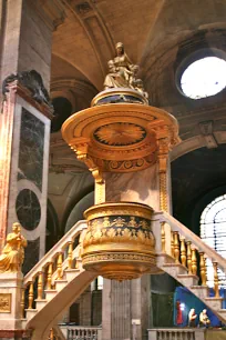 Pulpit of the Saint-Sulpice Church