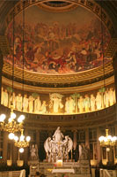 Inside the Madeleine Church in Paris