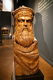 Wooden figurehead, Musée de la Marine