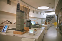 Modern architecture gallery in the Cité de l'Architecture