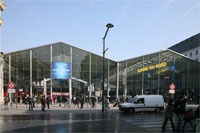 Modern expansion of the Gare du Nord, Paris