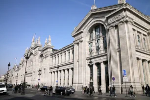 Historic facade of the Gare du Nord