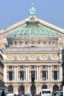 The Opera Garnier seen from the Avenue de l'Opéra