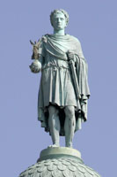 Statue of Napoleon on top of the Column of Austerlitz, Vendome Square