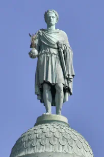 Statue of Napoleon on top of the Column of Austerlitz, Vendome Square