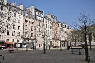 Place Dauphine, Île de la Cité