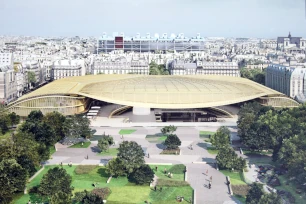 Rendering of the Canopy of the Forum des Halles