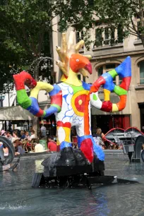 Firebird, Stravinsky Fountain, Paris
