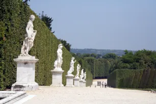 Statues in the Versailles garden