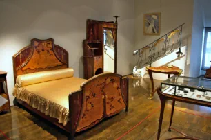 Art Nouveau furniture in the Musée des Arts Décoratifs in Paris
