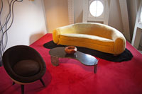 Modern furniture in the Musée des Arts Décoratifs in Paris