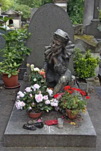 Grave of Vaslav Nijinsky at the Montmartre Cemetery in Paris