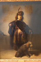 Rembrandt in Oriental costume, Musée des Beaux-Arts, Paris